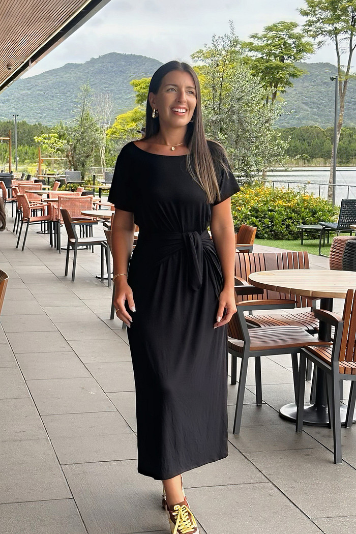 Vestido Basiquinho preto