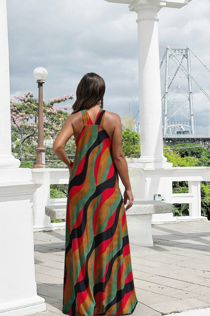 Vestido Luz - listras