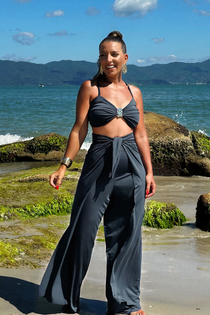 KIT calça macacão preto