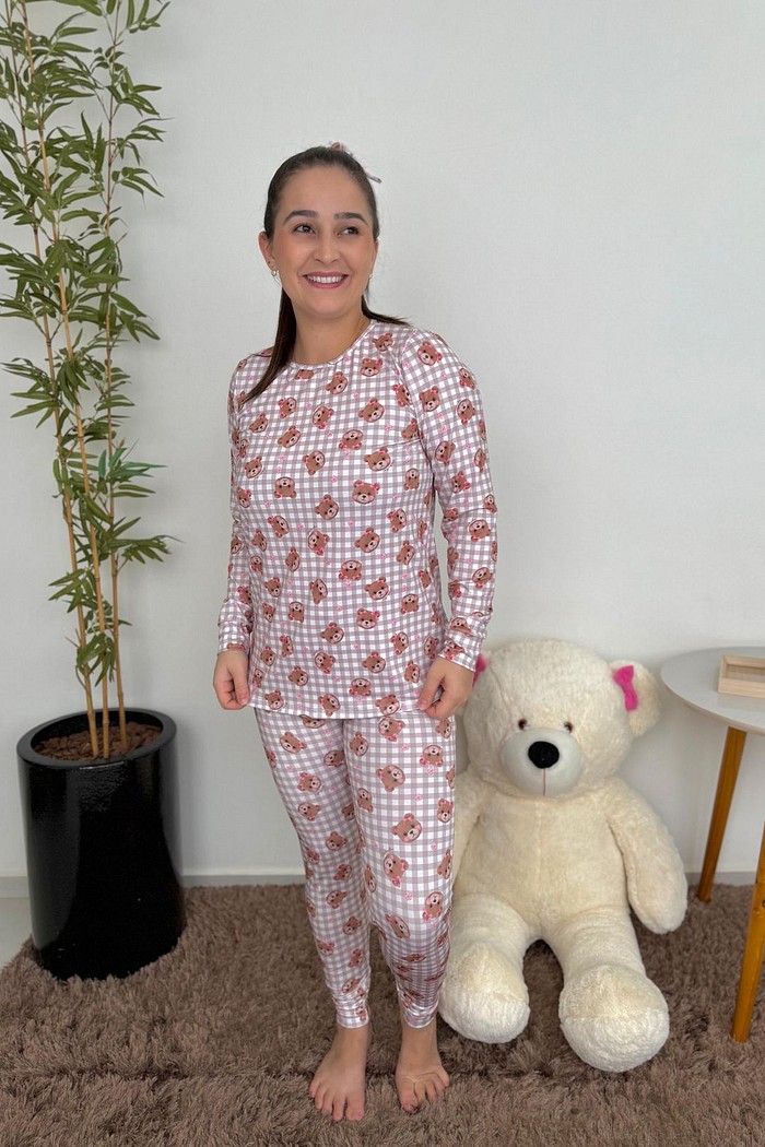 PIJAMA SAYO LONGO ESTAMPADO