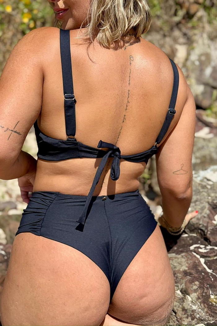 CALCINHA BIQUÍNI RAMONI FIO DUPLO ALTA LISA