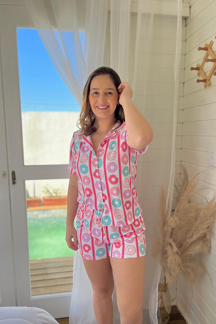 PIJAMA CASSIA CURTO ESTAMPADO