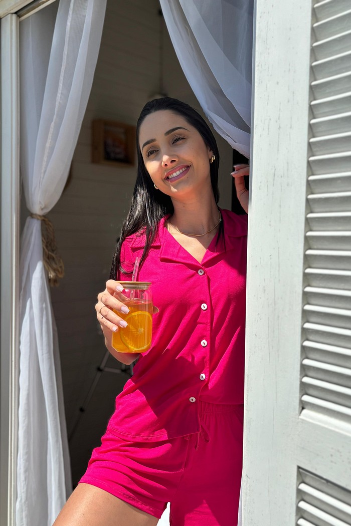 PIJAMA CASSIA CURTO VISCOLYCRA