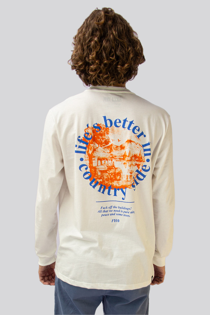 CAMISETA LONG LOOSE LIFE OFF