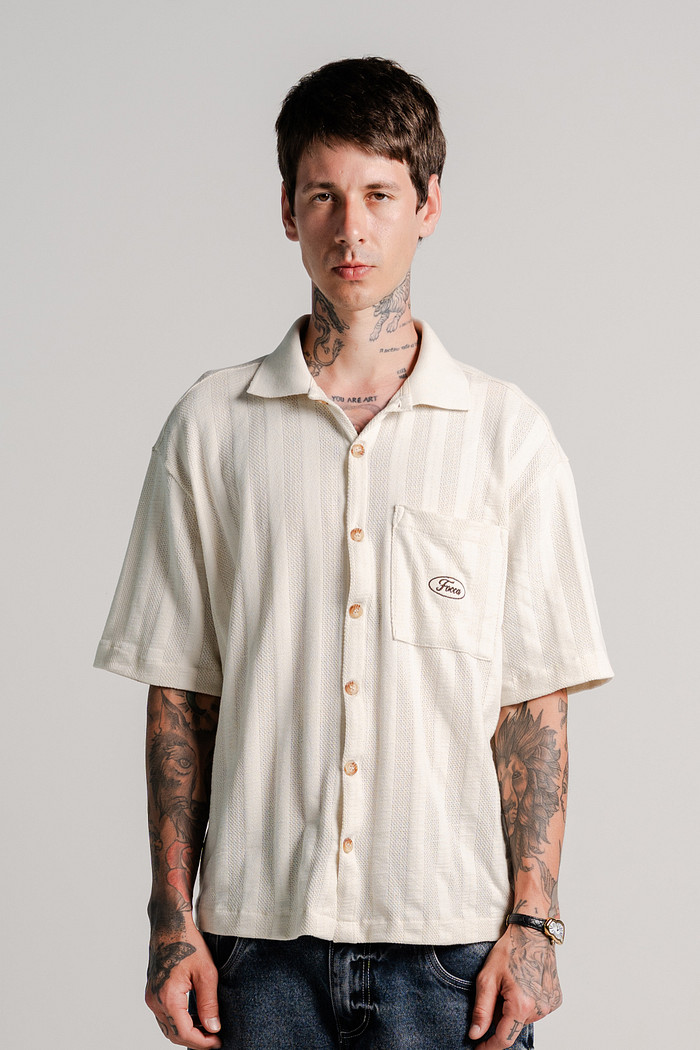 CAMISA TRICOT RESORT FOCCA AREIA