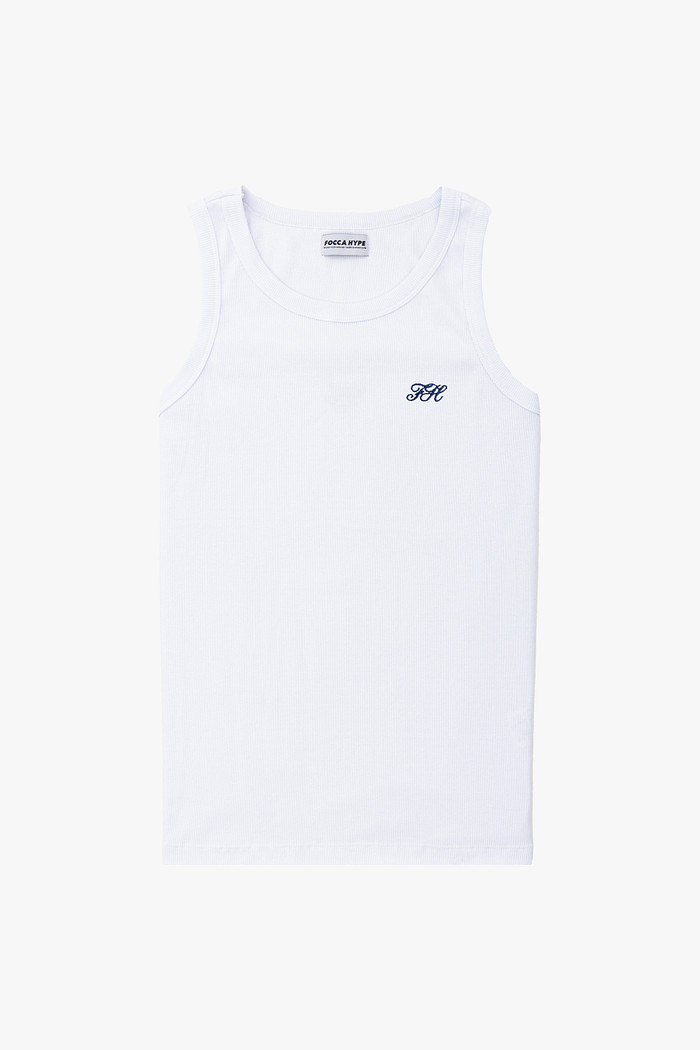 REGATA CANELADA FOCCA HYPE BRANCA