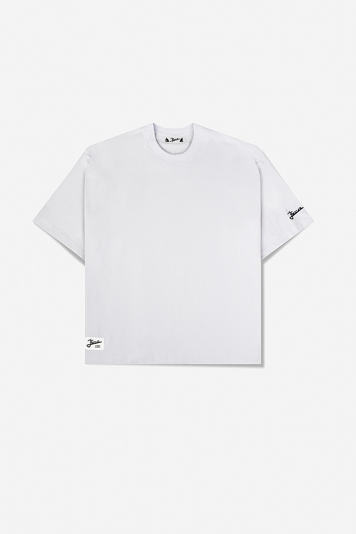 CAMISETA BOXY FOCCA BRANCA