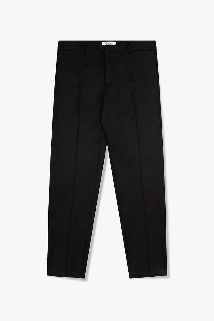 CALÇA RETA ALFAIATARIA PRETA