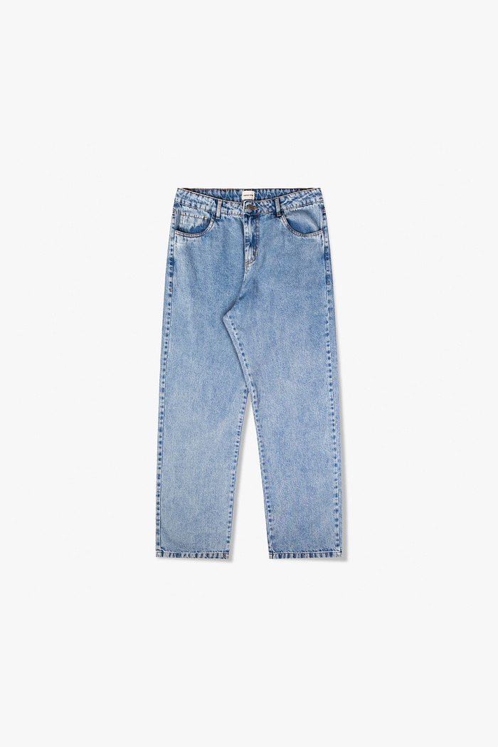 CALÇA JEANS RETA VINTAGE