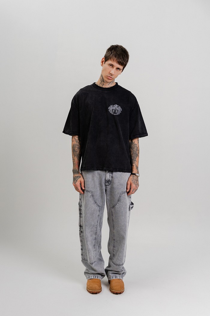 CAMISETA BOXY ESTONADA