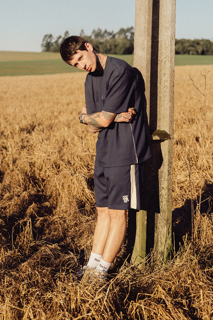 BERMUDA SPORT CHIC AZUL MARINHO