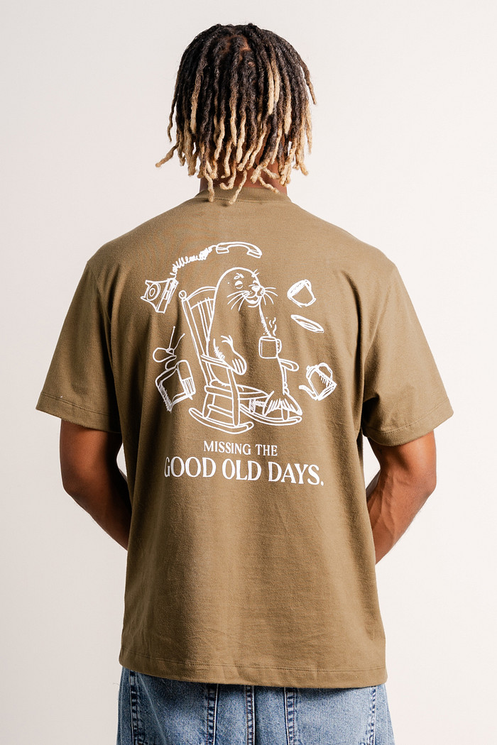 CAMISETA GOLDEN TIMES VERDE