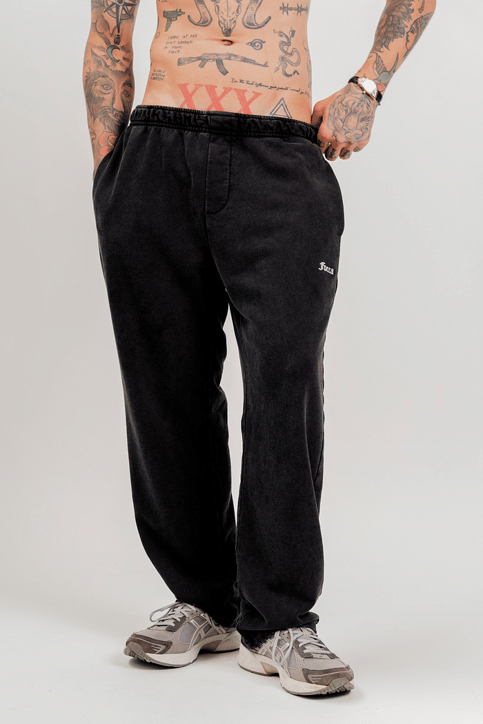 CALCA MOLETOM STONE FOCCA BLACK