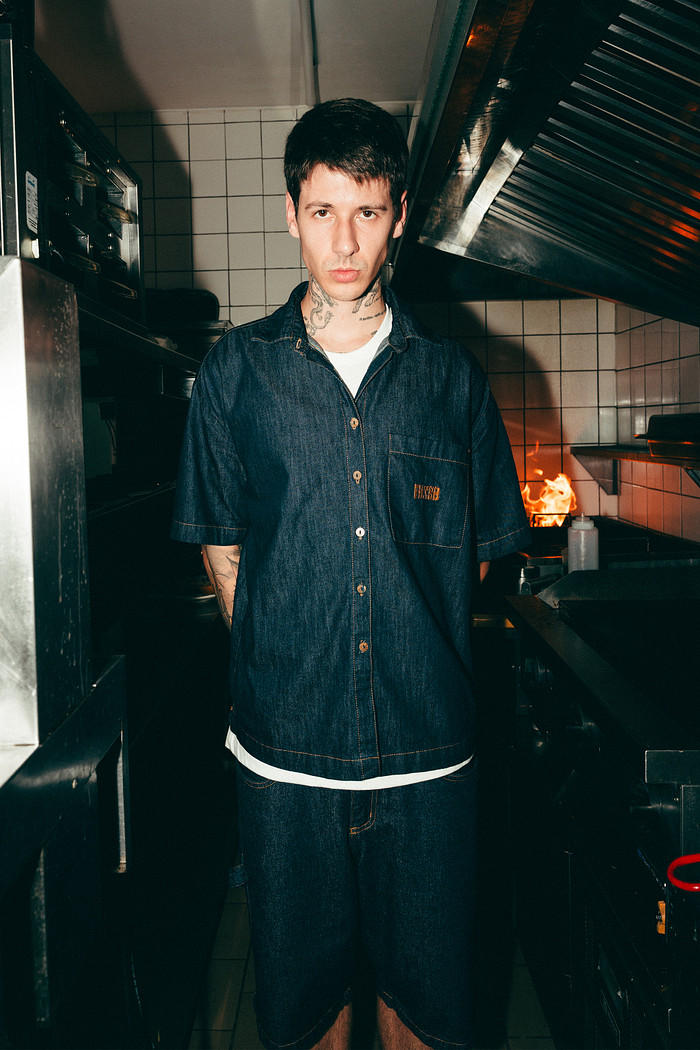 CAMISA JEANS RAW DENIM - COLLAB FHXBB