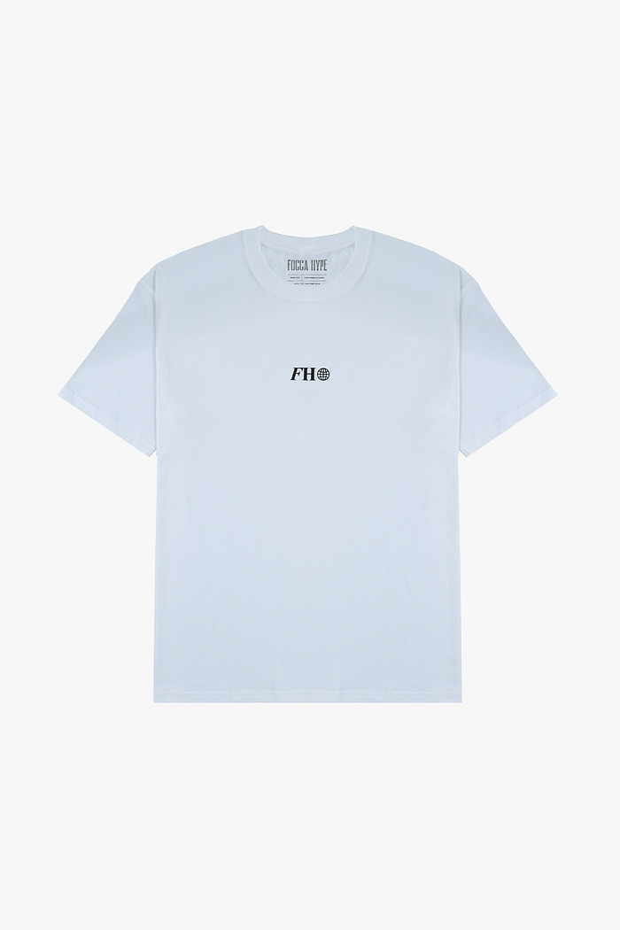 CAMISETA OVERSIZED FH BASIC BRANCA