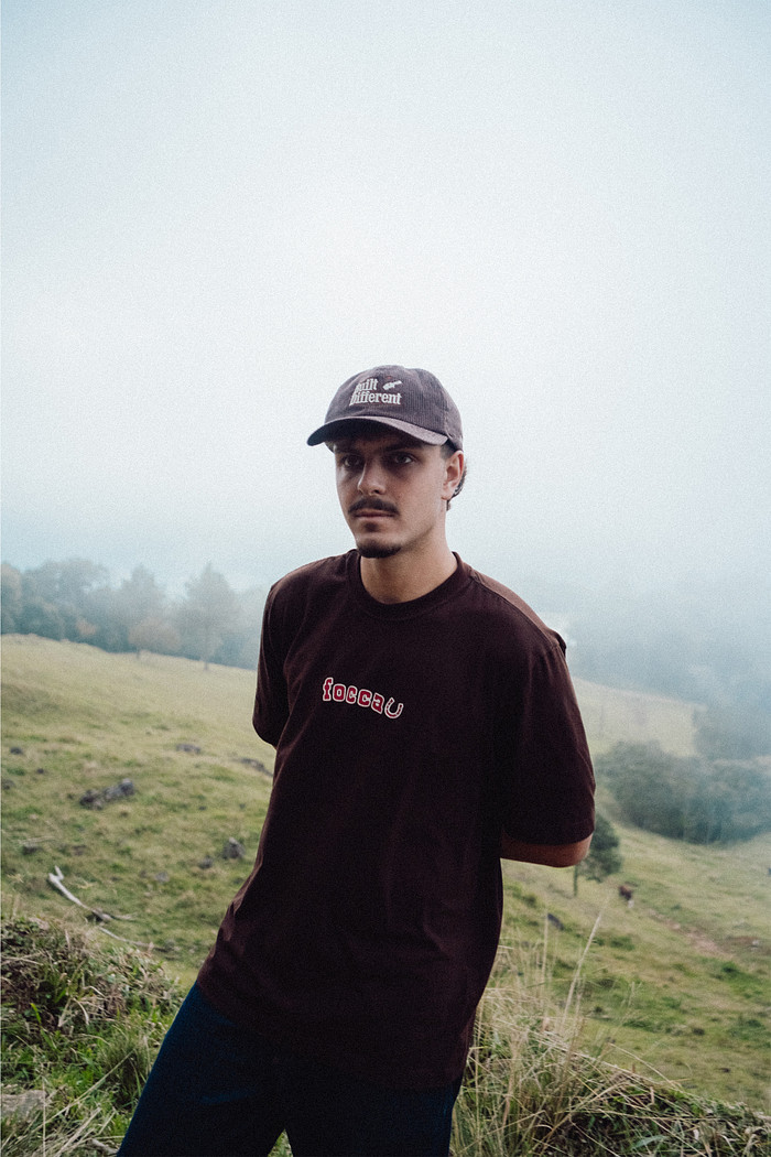 CAMISETA FOCCA FERRADURA MARROM