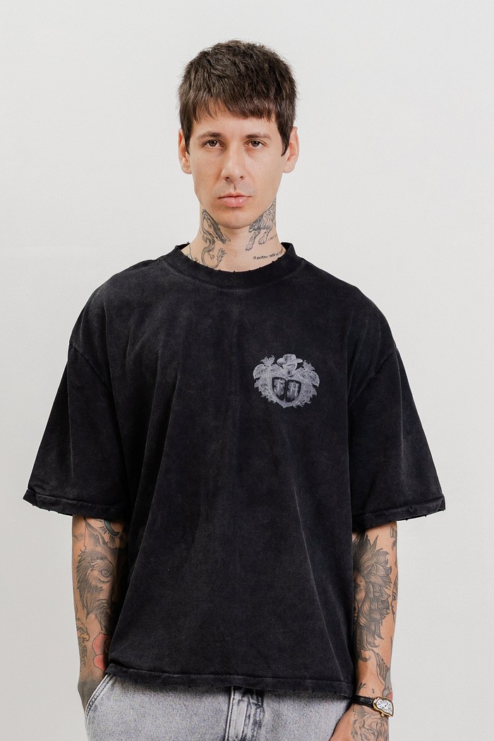 CAMISETA BOXY ESTONADA