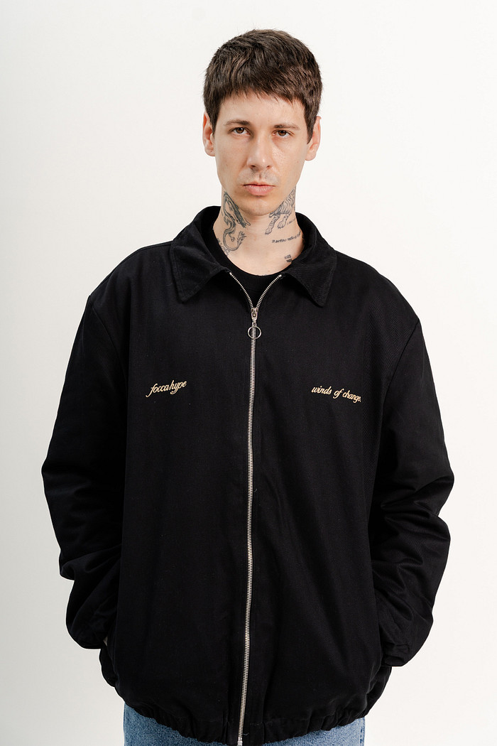 JAQUETA SARJA WINDS OF CHANGE BLACK