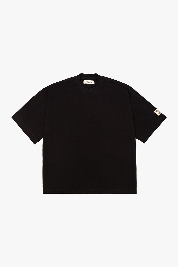 CAMISETA BOXY BASIC PRETA