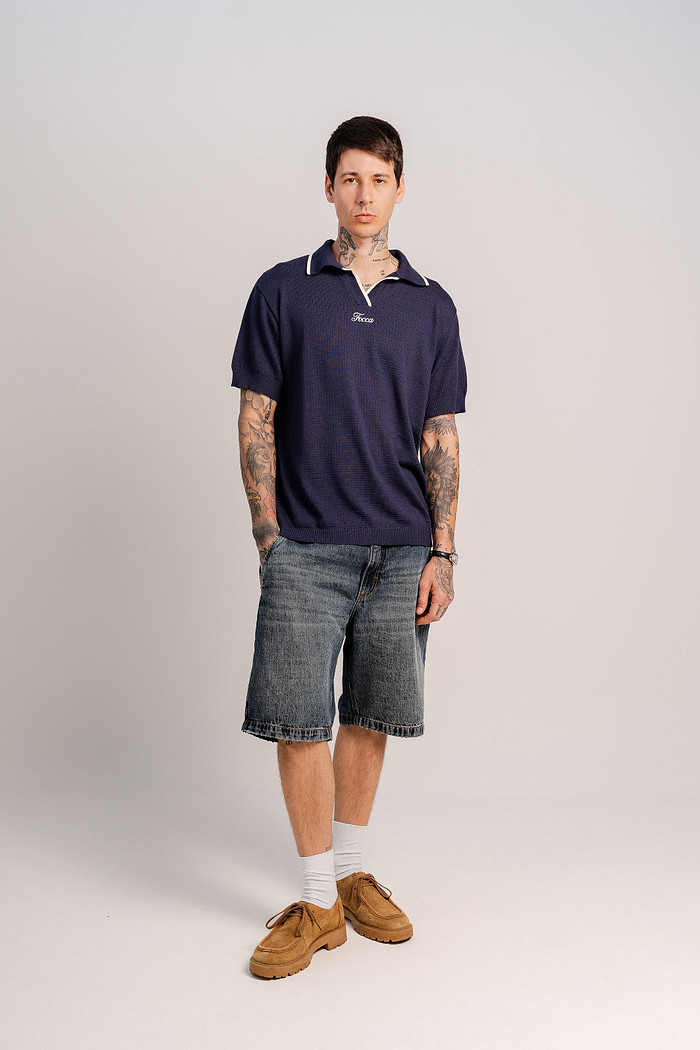 BERMUDA JEANS RETA WILSON NAVY