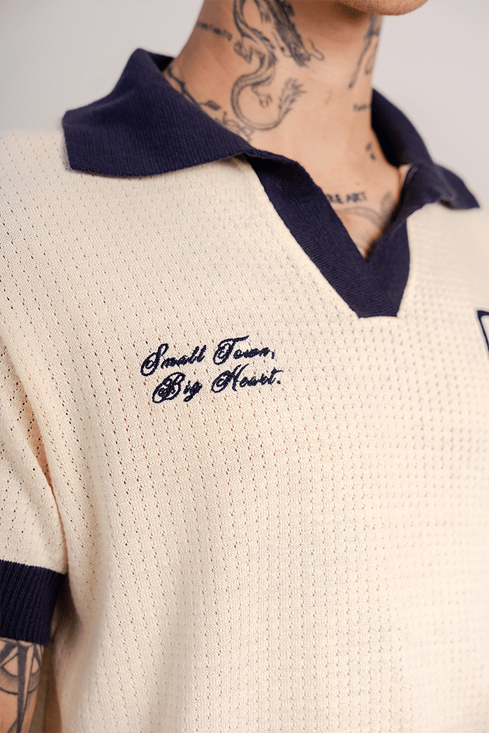 CAMISA POLO TRICOT SMALL TOWN