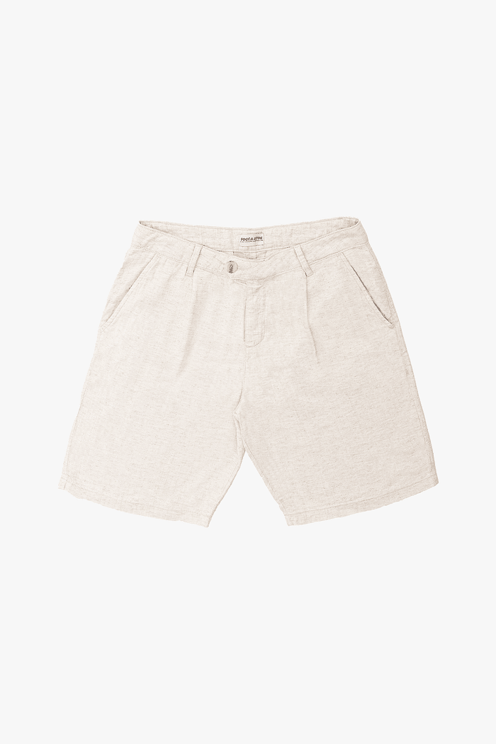 BERMUDA ALFAIATARIA LINHO NATURAL