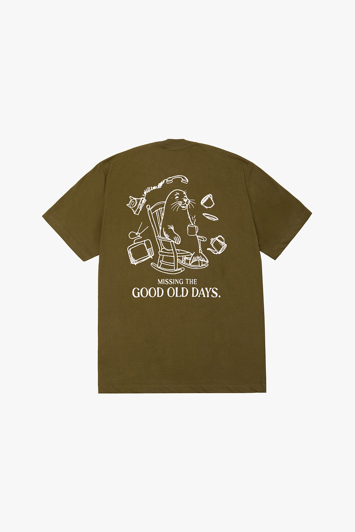 CAMISETA GOLDEN TIMES VERDE