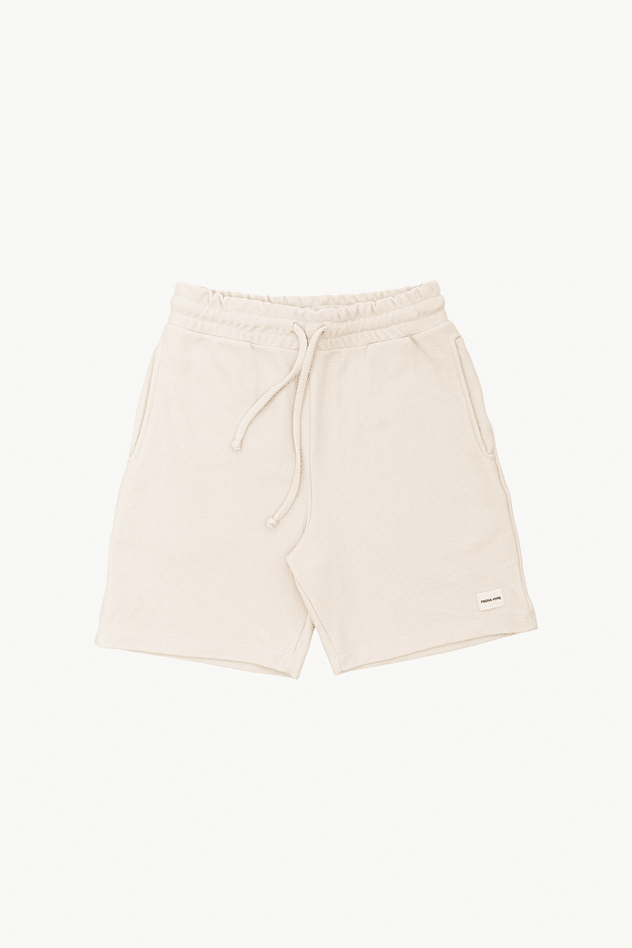 SHORTS MOLETOM ARTISAN AREIA