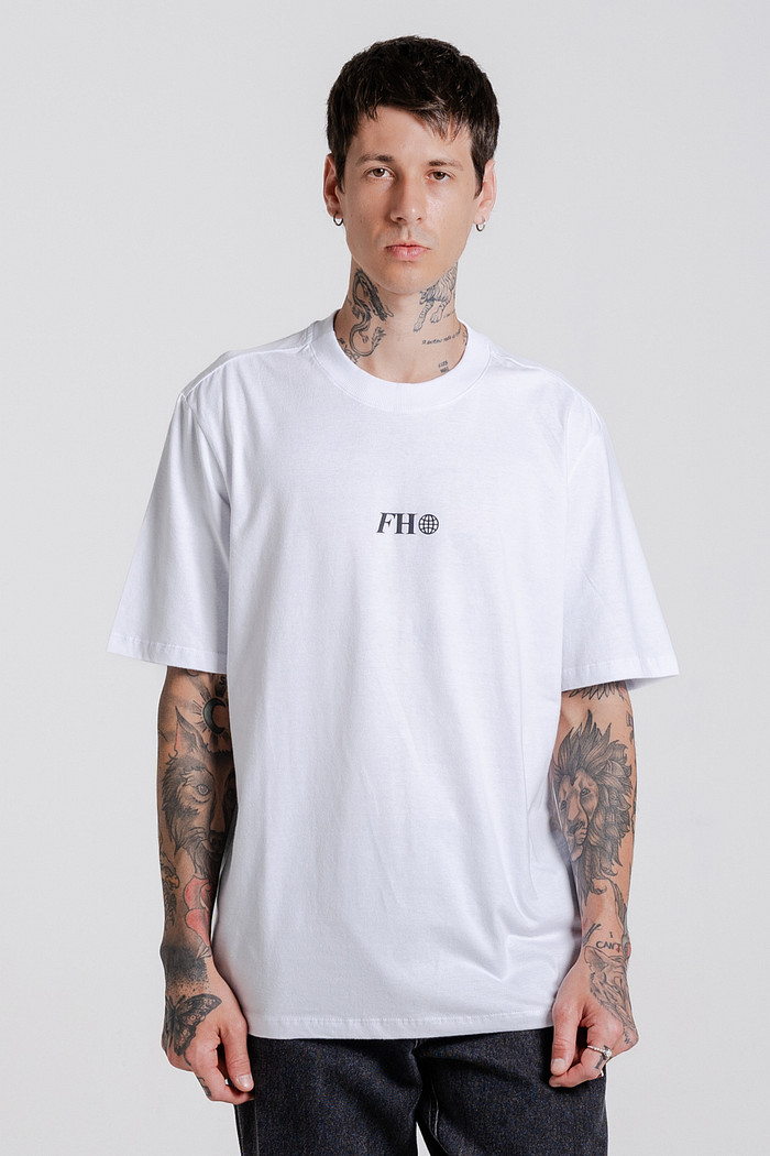 CAMISETA OVERSIZED FH BASIC BRANCA