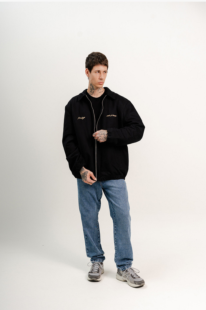 JAQUETA SARJA WINDS OF CHANGE BLACK