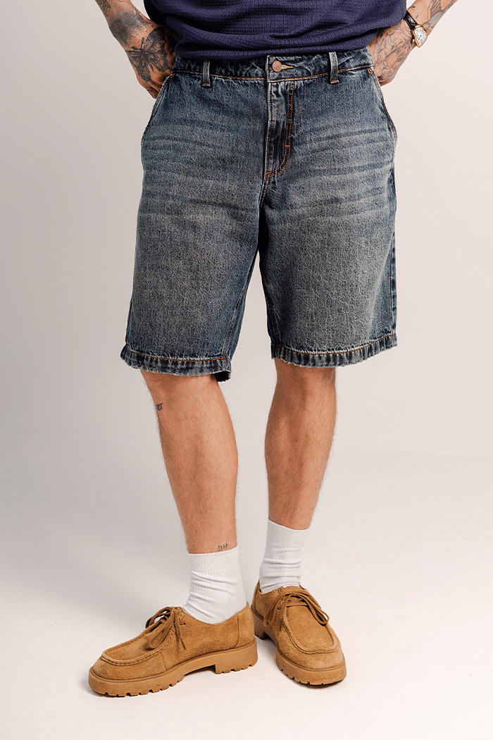 BERMUDA JEANS RETA WILSON NAVY