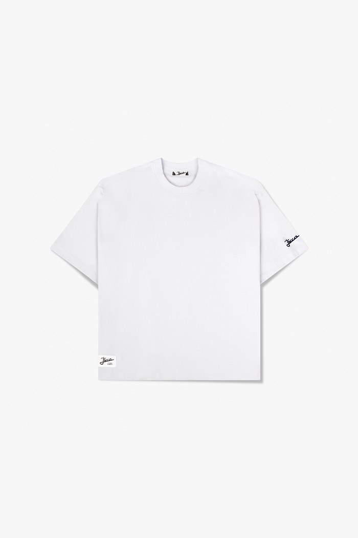 CAMISETA BOXY FOCCA BRANCA