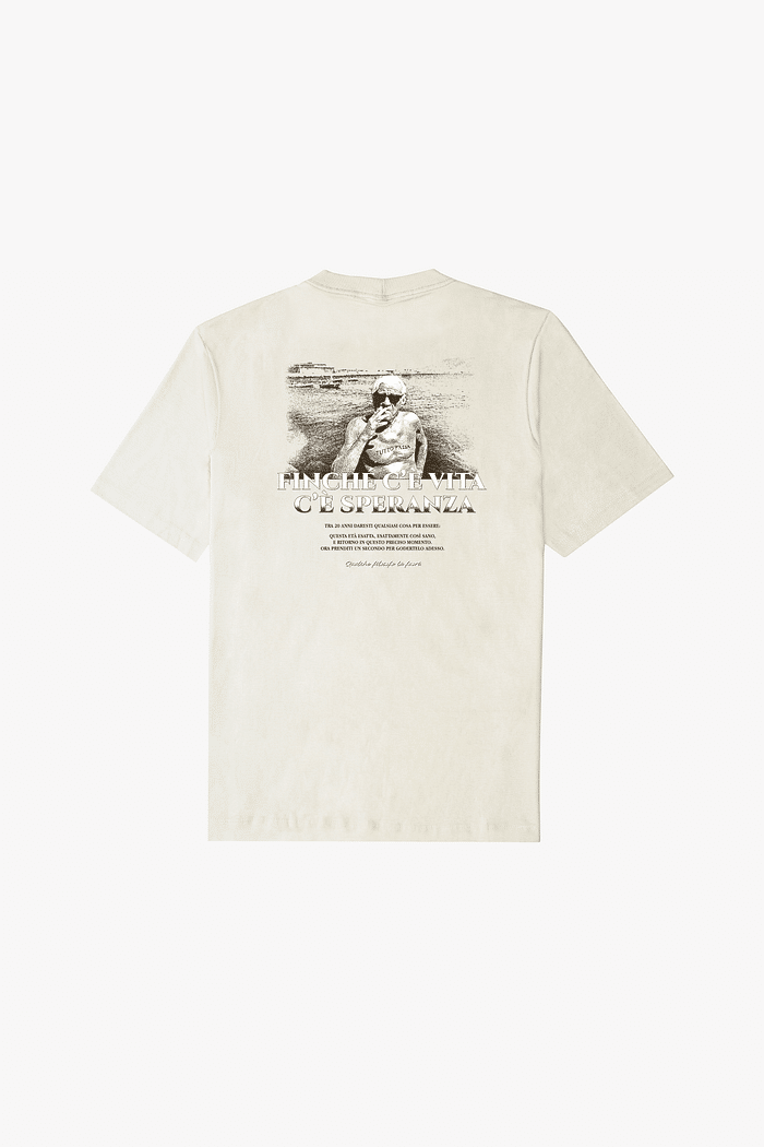 CAMISETA SPERANZA AREIA