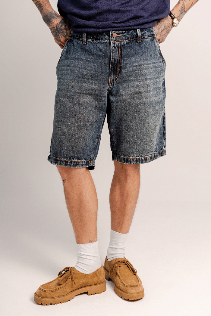 BERMUDA JEANS RETA WILSON NAVY
