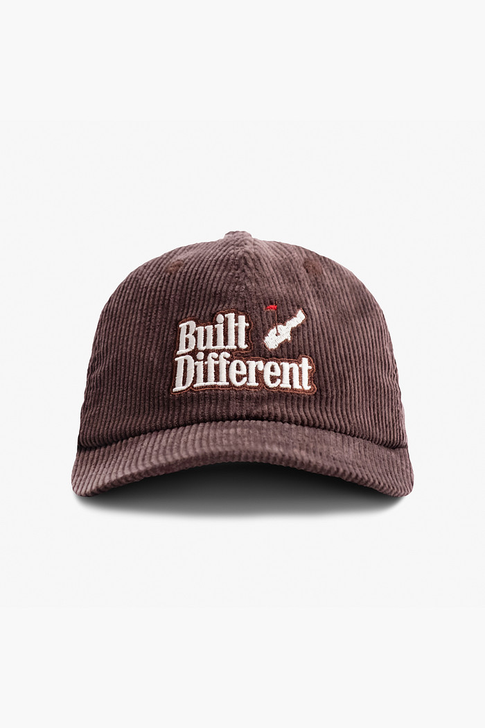 BONÉ DAD HAT COTELÊ MARROM