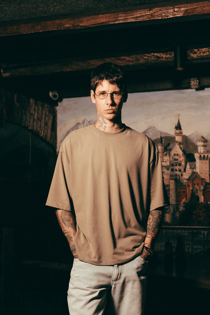 CAMISETA BOXY FOCCA VERDE