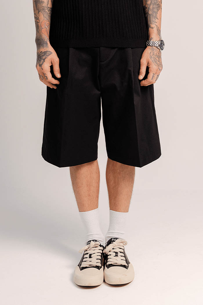 JORTS ALFAIATARIA FOCCA PRETO