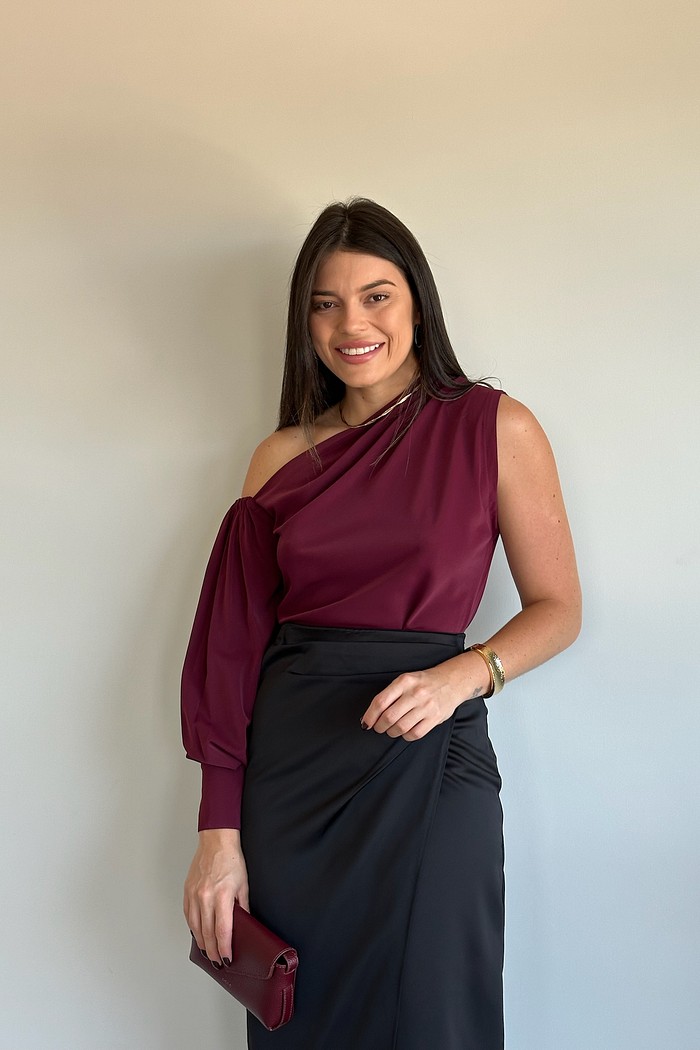Blusa Vanessa - Ombro Único 