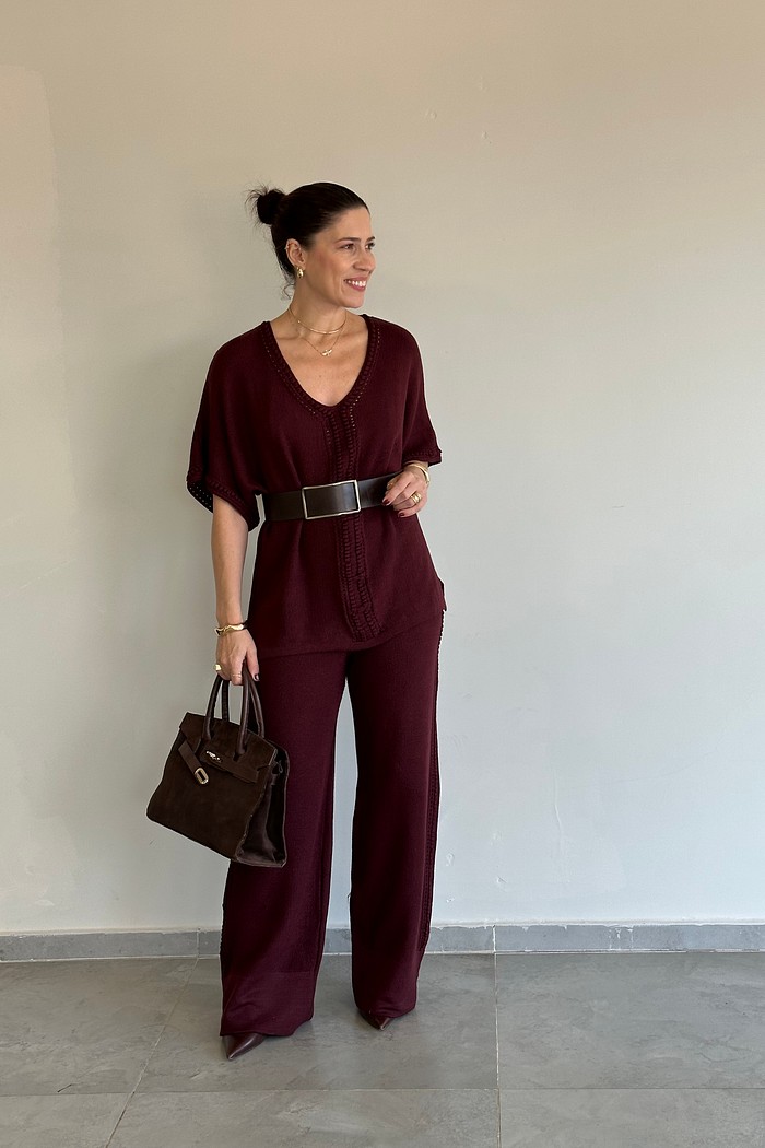 Blusa Tricot MC Alongada Patricia 