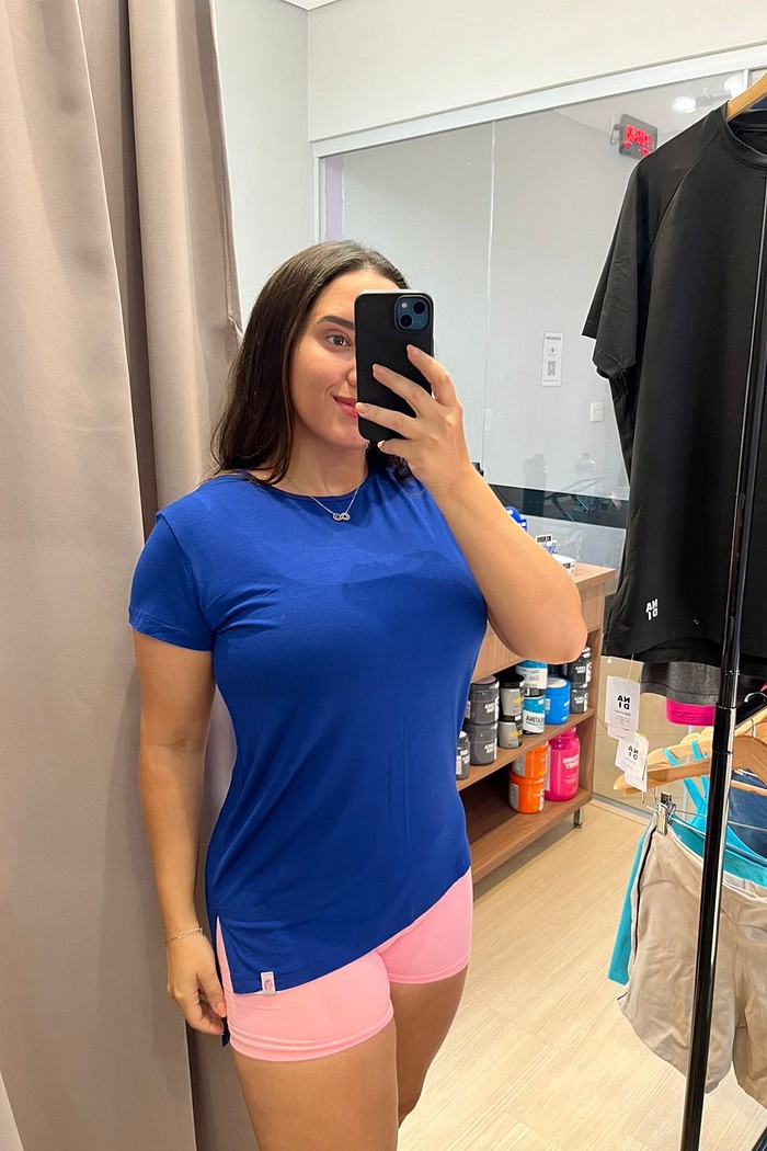 blusa mulet azul royal