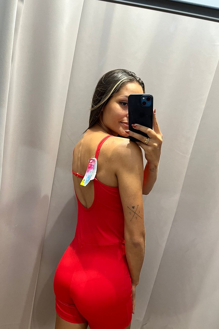 macaquinho luana vermelho