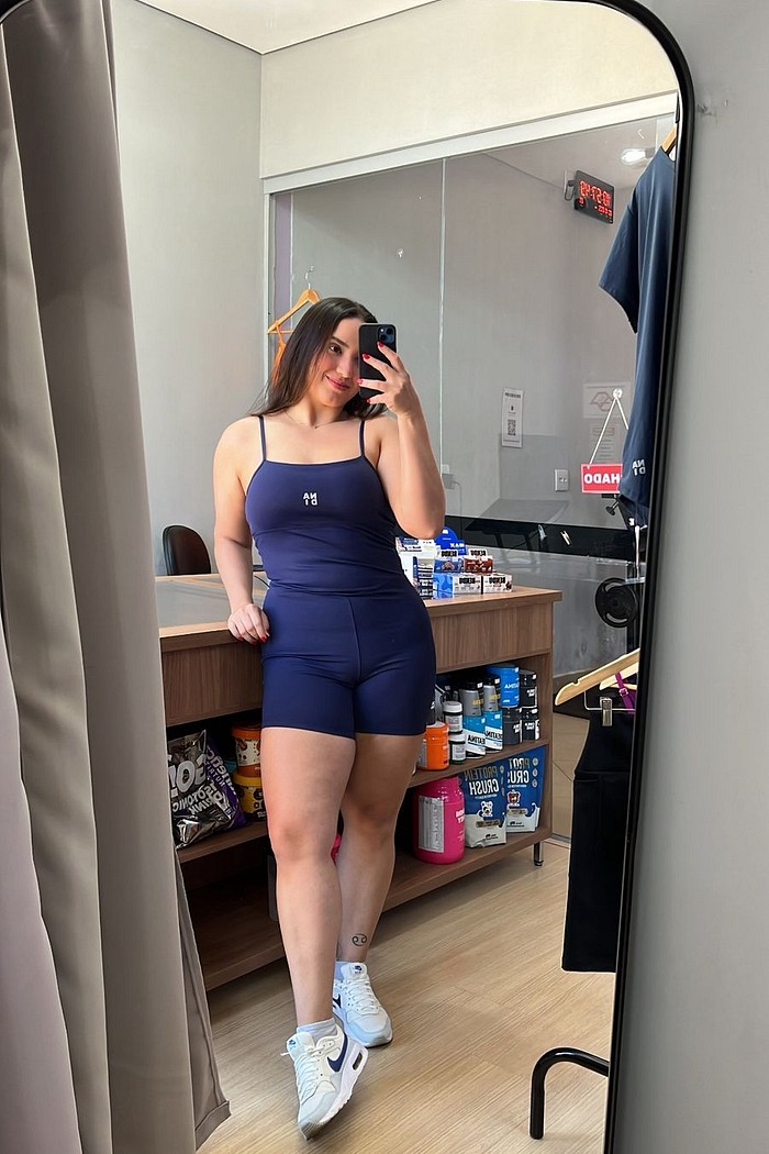 macaquinho luana azul marinho