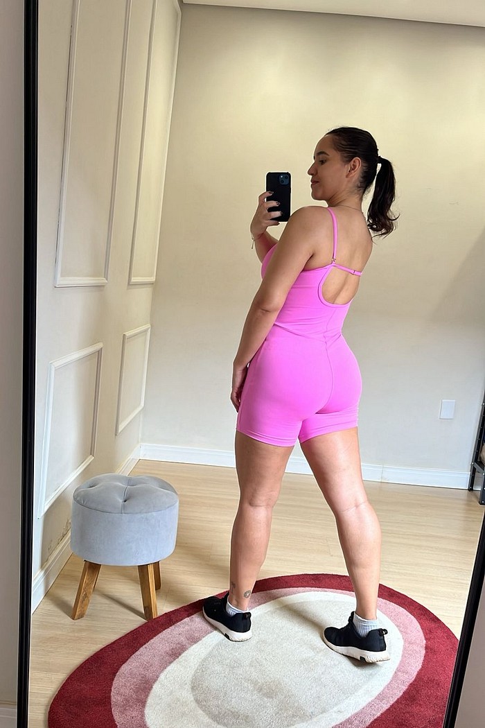 macaquinho luana rosa