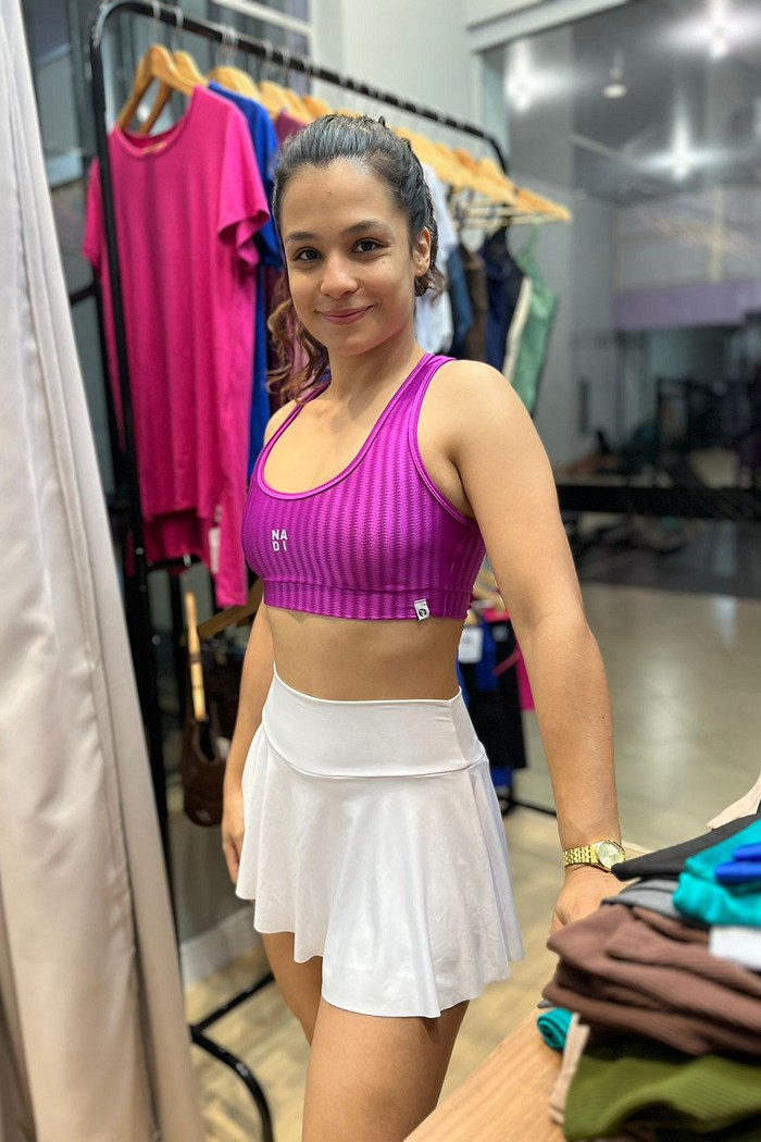 shorts saia taise branco