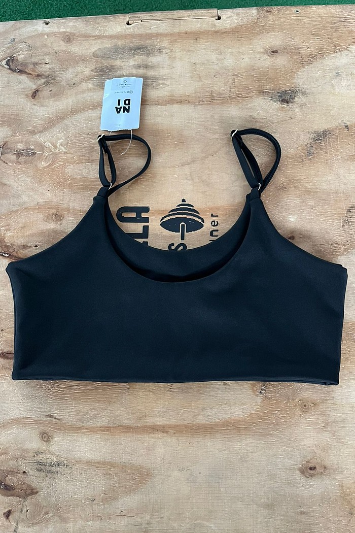 top alça regulavel preto