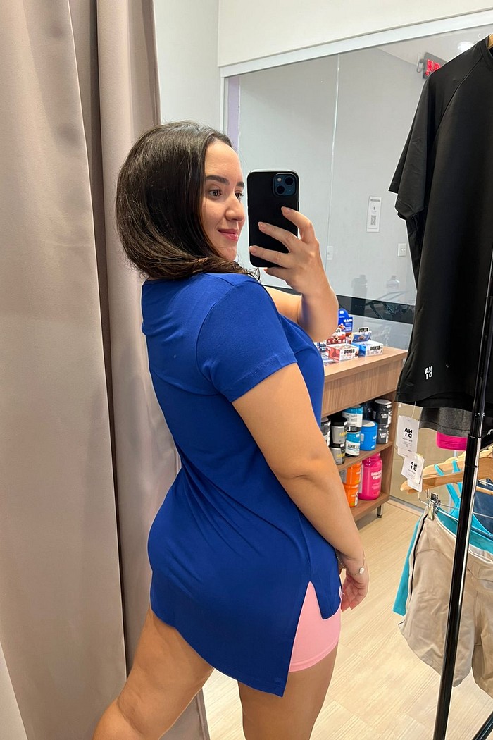 blusa mulet azul royal