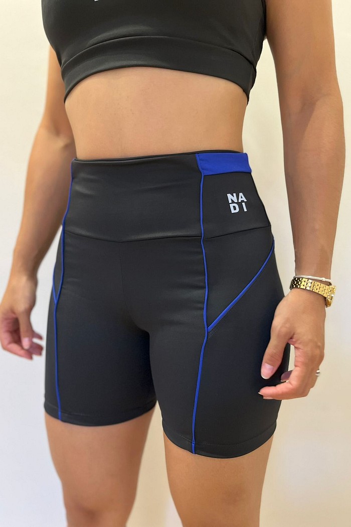 bermuda filete azul royal