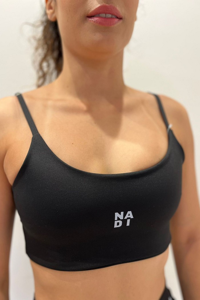 top alça regulavel preto