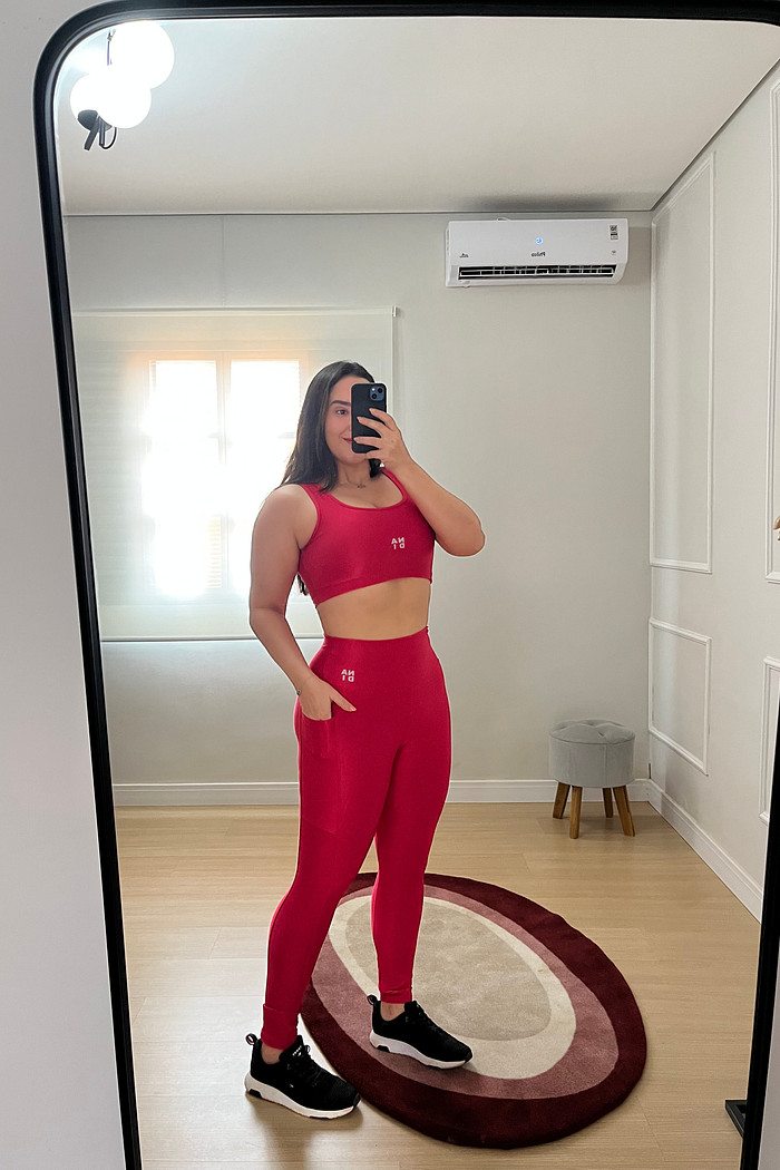 conjunto eluna cereja