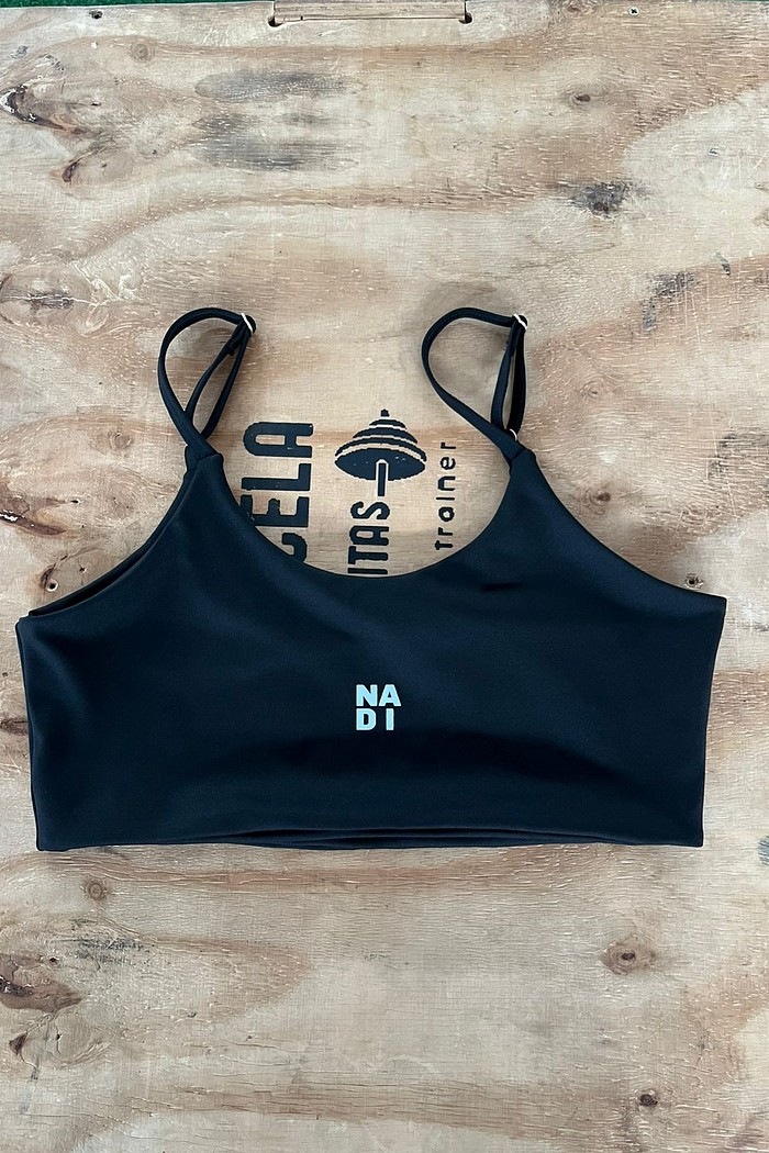 top alça regulavel preto